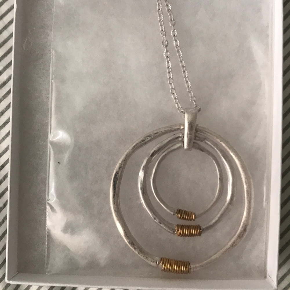 Romolo Celestial Wrapped Circle Pendant